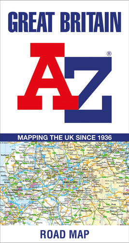 Great Britain A-Z Road Map: Navigate Great Britain with ease using trusted mapping