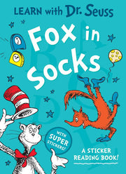 Fox in Socks: Enjoy learning to read with Dr. Seuss in this colourful illustrated sticker activity book – perfect for young children and parents alike