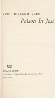 Poison in Jest
