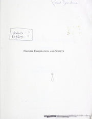 Chinese Civilization: A Sourcebook