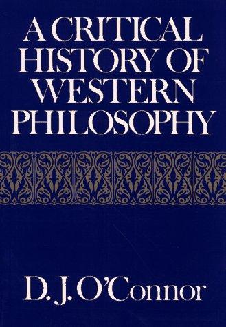 Critical History of Western Philosophy