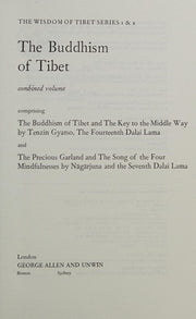 The Buddhism of Tibet (The wisdom of Tibet series)