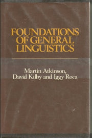 Foundations of General Linguistics