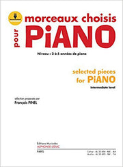 Morceaux Choisis pour Piano (Selected Pieces for Piano) (Book/Download Card) Piano+Telechargement