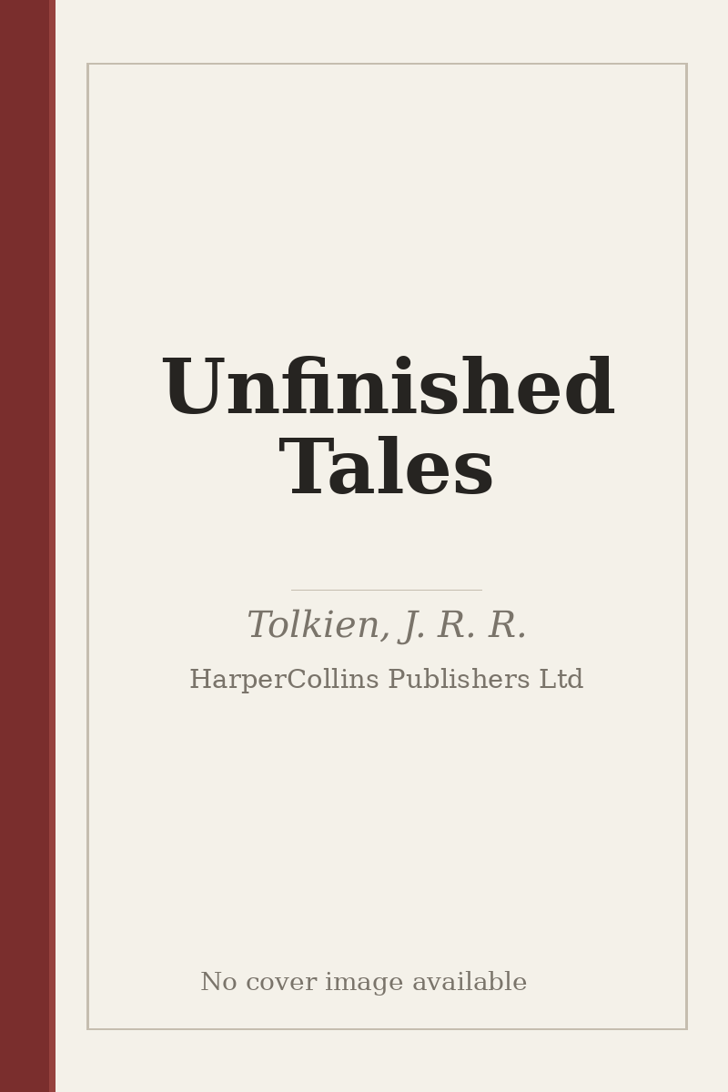 Unfinished Tales - no cover image available