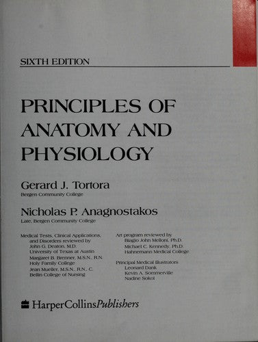 Principles of Anatomy and Physiology