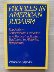 Profiles in American Judaism