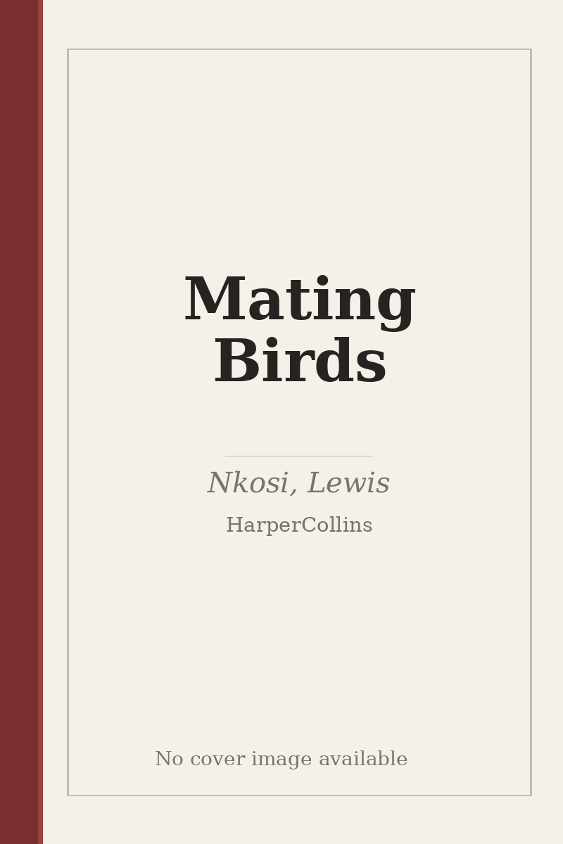 Mating Birds - no cover image available