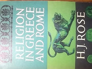 Religion in Greece and Rome (Torchbooks)