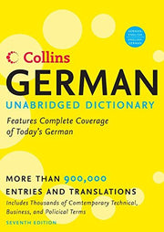 Collins German Dictionary (Harpercollins Unabridged Dictionaries)