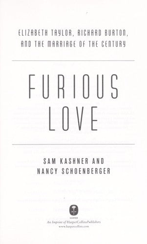 Furious Love: The Love Affair of Elizabeth and Richard