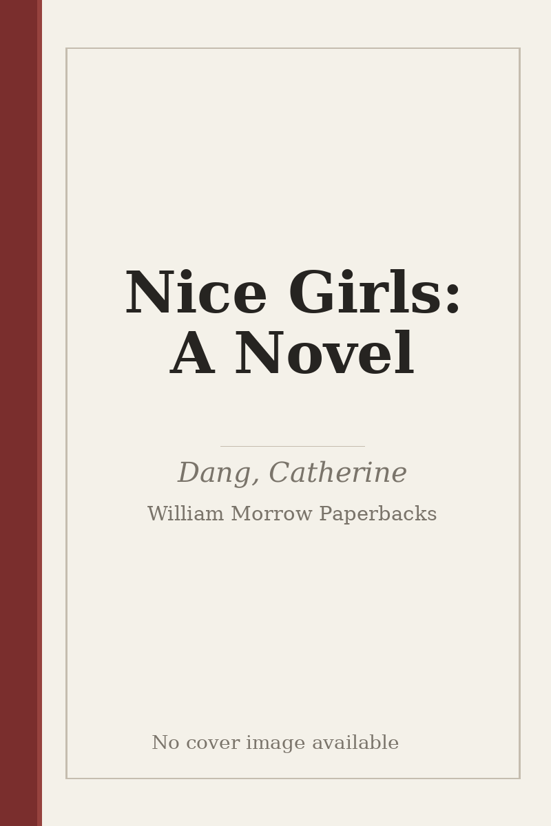 Nice Girls: A Novel - no cover image available