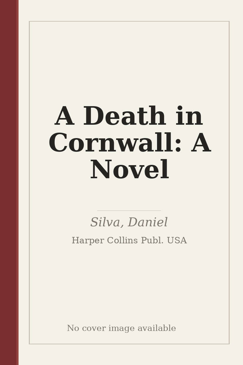 A Death in Cornwall: A Novel - no cover image available