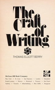Craft of Writing (McGraw-Hill Paperbacks)