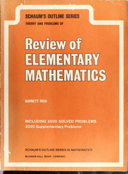 Review of Elementary Mathematics (Schaum's Outline S.)
