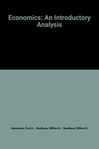 Economics: An Introductory Analysis
