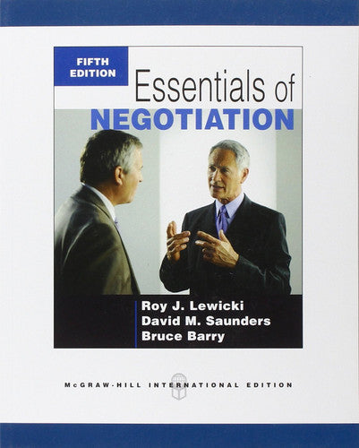 Essentials of Negotiation (Int'l Ed)