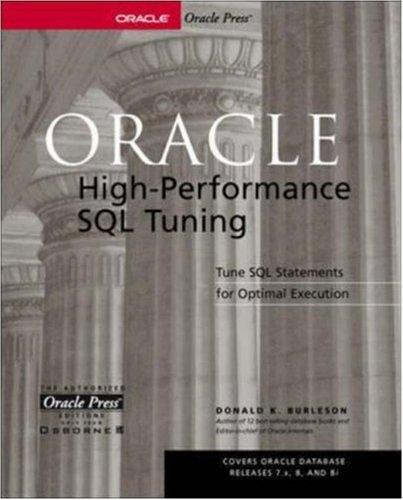 Oracle High-Performance SQL Tuning (DATABASE & ERP - OMG)