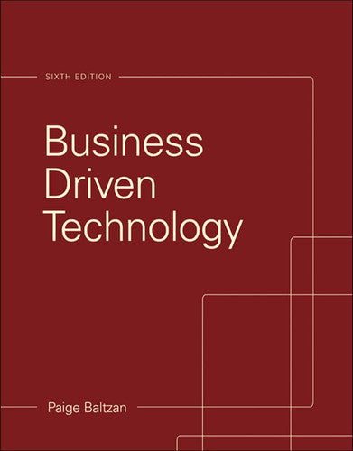 Business Driven Technology