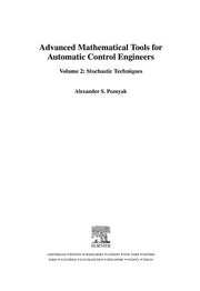 Advanced Mathematical Tools for Control Engineers: Volume 2: Stochastic Systems