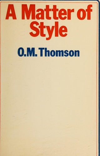A Matter of Style