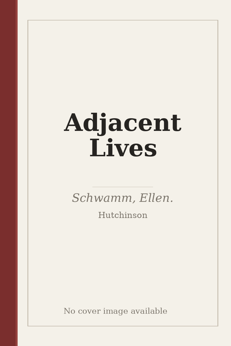 Adjacent Lives - no cover image available