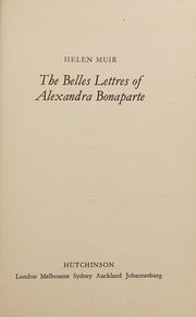 Belles Lettres of Alexandra Bonaparte
