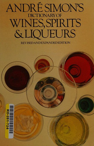 Dictionary of Wines, Spirits and Liqueurs