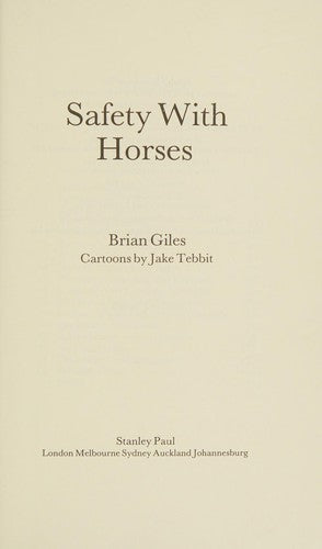 Safety with Horses