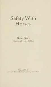 Safety with Horses