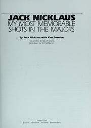 My Most Memorable Shots: In the Majors