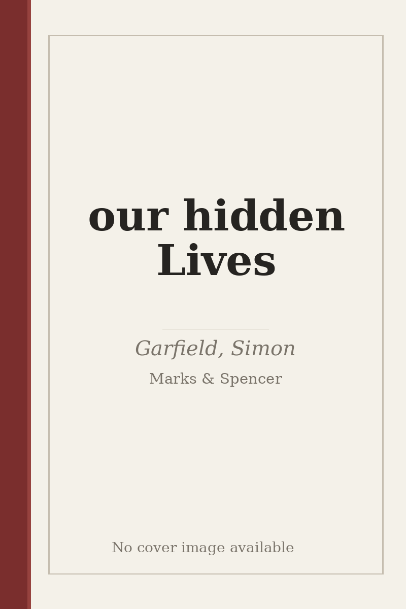 our hidden Lives - no cover image available