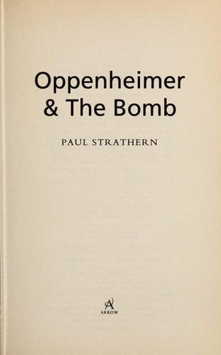 Oppenheimer and the Bomb