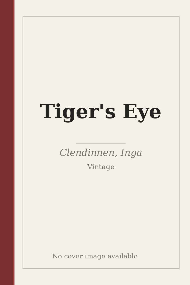 Tiger's Eye - no cover image available