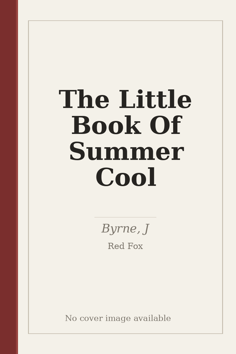 The Little Book Of Summer Cool - no cover image available