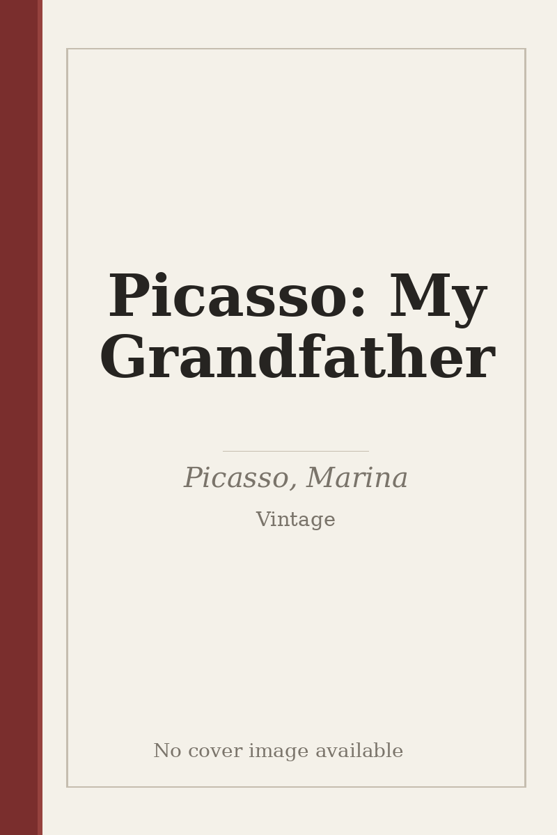 Picasso: My Grandfather - no cover image available