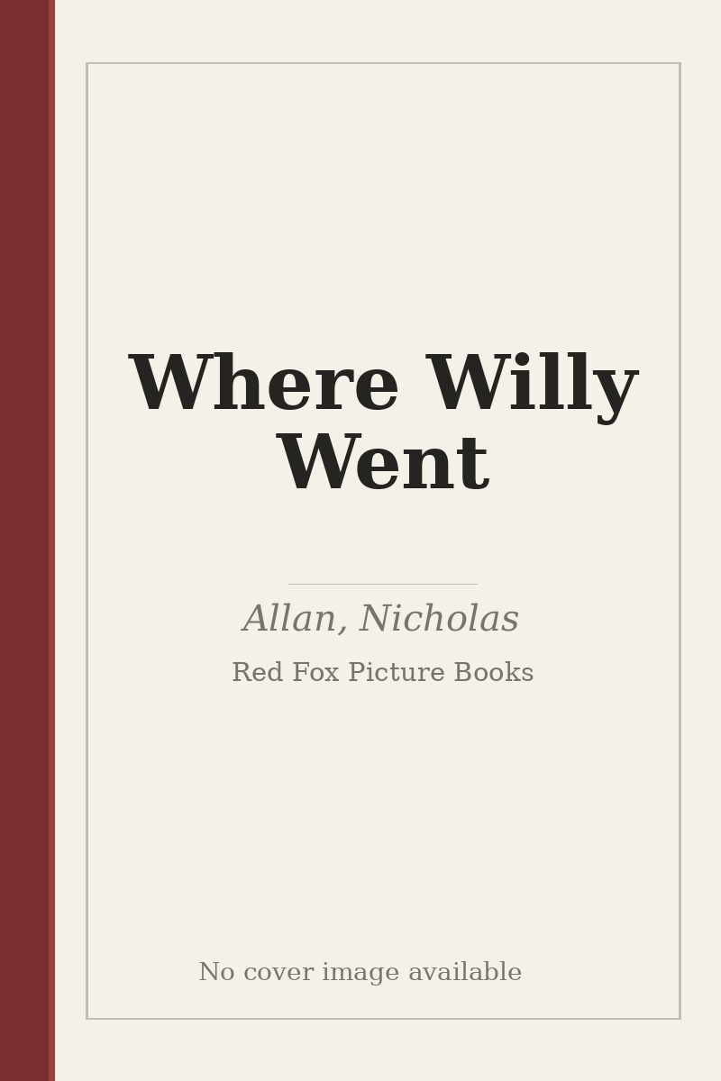 Where Willy Went - no cover image available