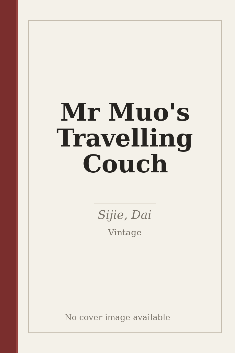 Mr Muo's Travelling Couch - no cover image available