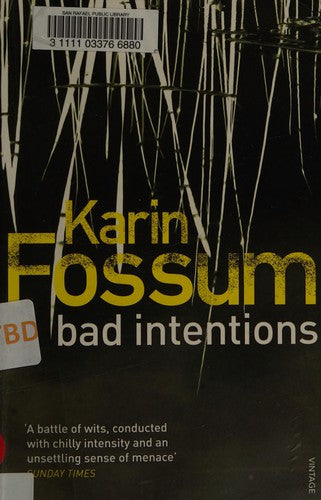 Bad Intentions (Inspector Sejer, 24)