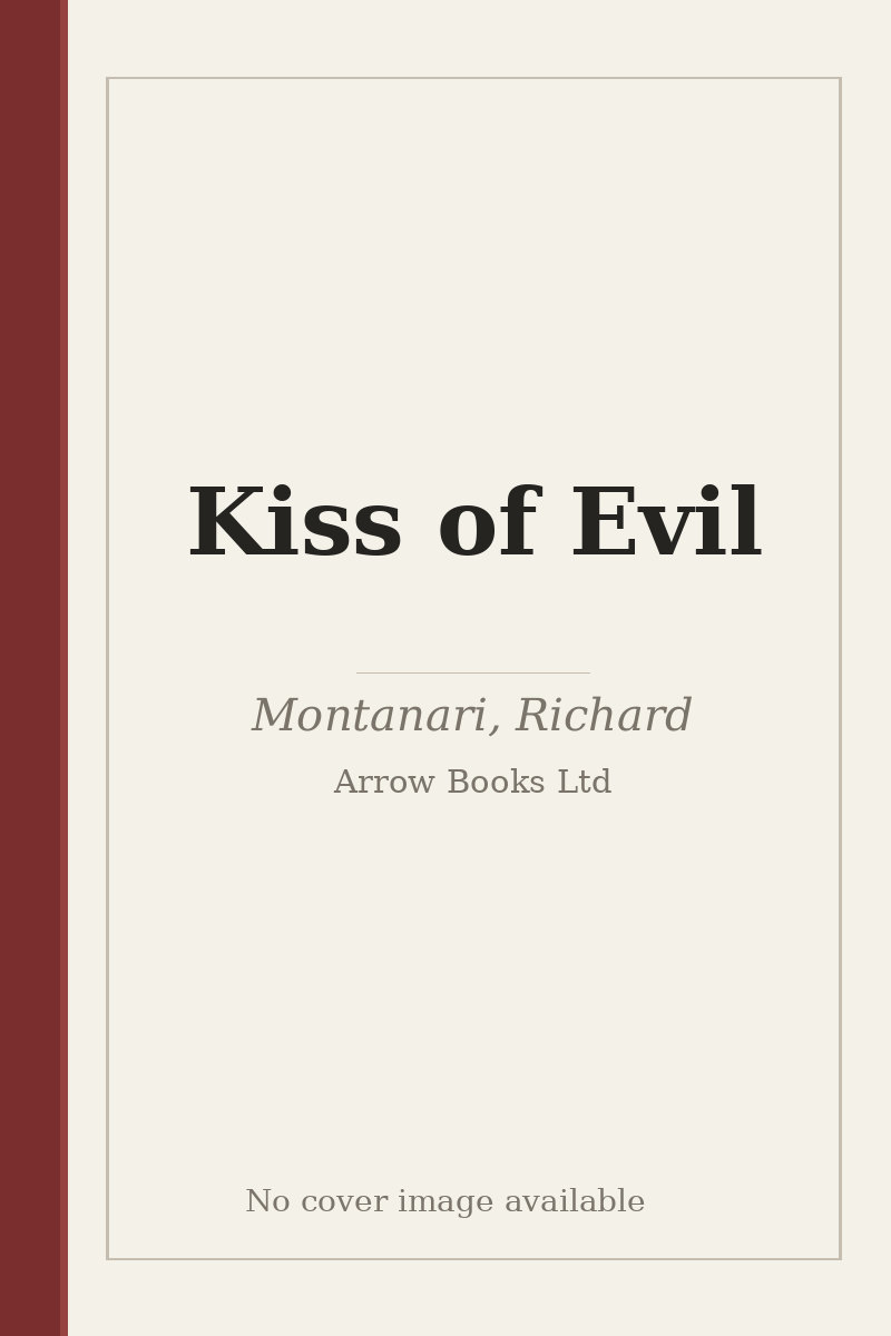 Kiss of Evil - no cover image available
