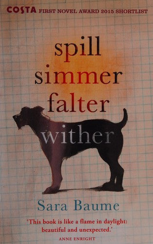 Spill Simmer Falter Wither