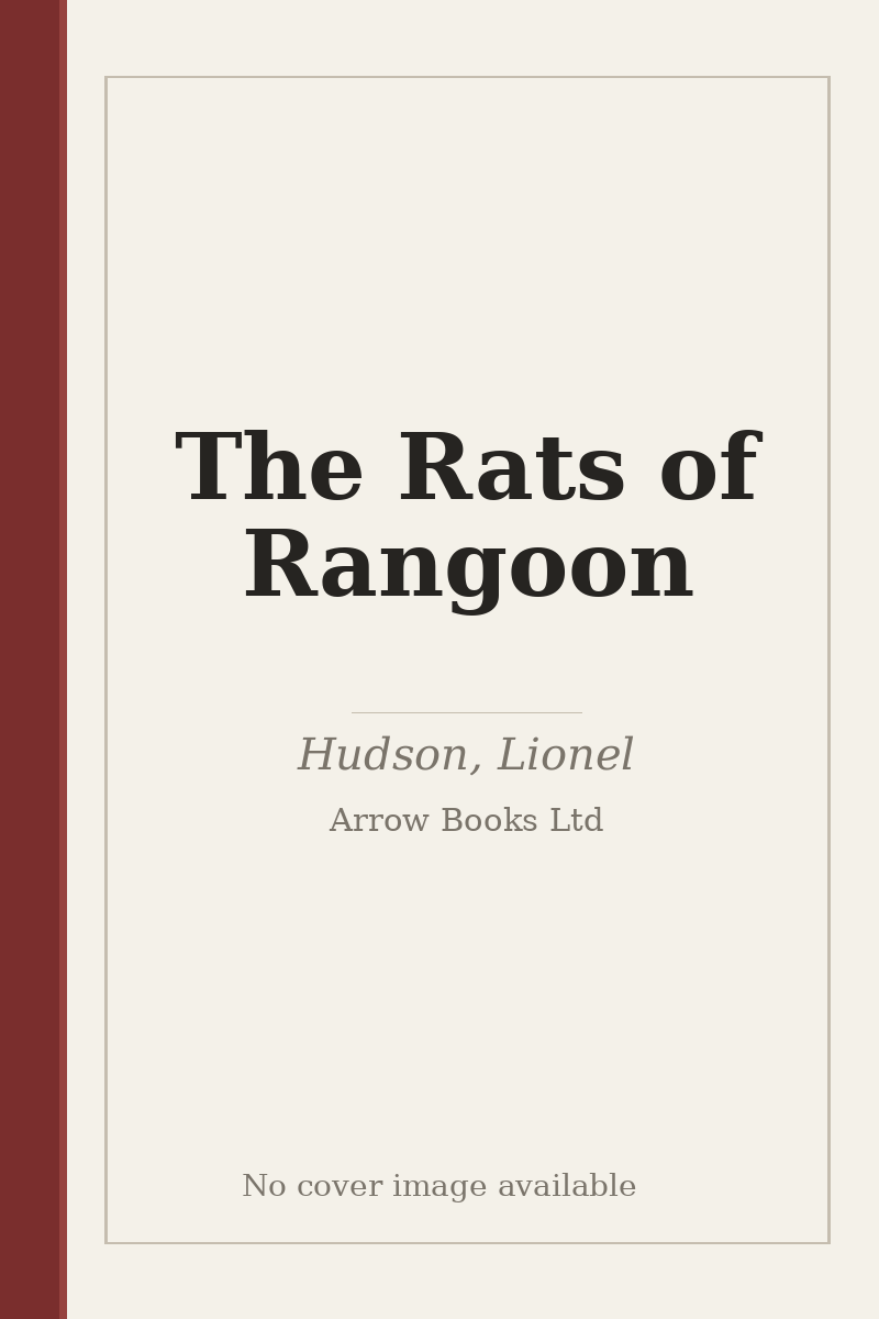 The Rats of Rangoon - no cover image available