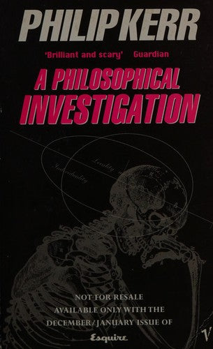 Philosophical Investigation: Esquire Edition