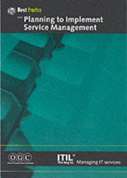 Planning to Implement Service Management (IT Infrastructure Library)