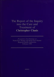 The Report of the Inquiry into the Care and Treatment of Christopher Clunis