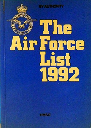 The Air Force List, 1992