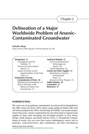 Handbook of Water Purity and Quality