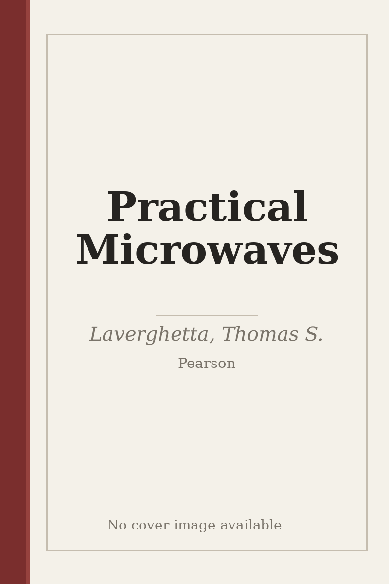 Practical Microwaves - no cover image available