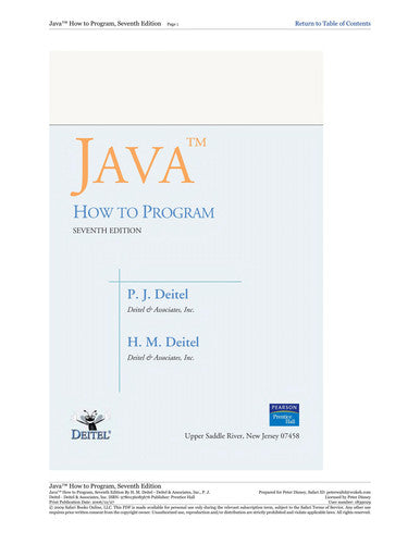 Java How to Program: United States Edition