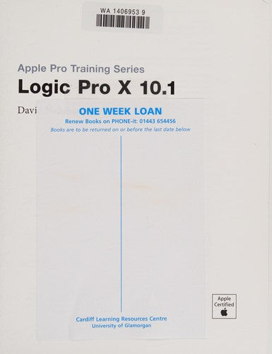 Apple Pro Training Series: Logic Pro X 10.1: Professional Music Production